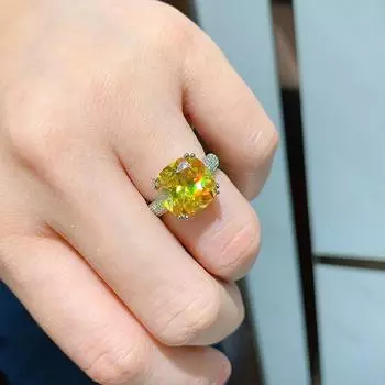 Квадратное имитационное ювелирное кольцо женственность простое открытие розовое бриллиантовое кольцо заводская мода fat square 12X12