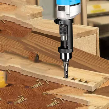 Квадратное отверстие сверло фиксированный кронштейн долбёжное приспособление алюминиевый чугун мебельное производство премиум-класса для