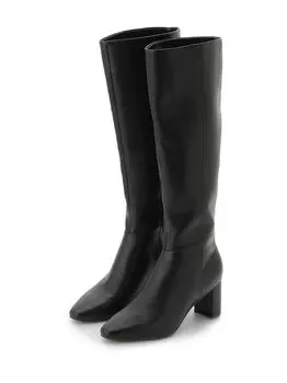 Квадратные длинные сапоги SWGS244607 BLK [Sneider]
