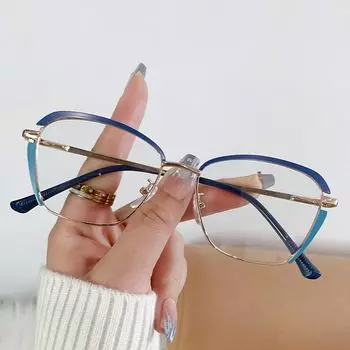 Квадратные очки, блокирующие синий свет, женские дизайнерские очки, оптические очки, компьютерные очки для защиты глаз, модные очки
