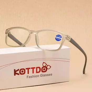 Квадратные очки для чтения для мужчин, оптические линзы, пресбиопия, женщины, матовые загарные очки для дальнозоркости, анти-синий свет, очки+1,0 +1,5 +2,0 +2,5 +1.0 синий