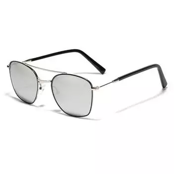 Квадратные очки, полуметаллическая квадратная оправа, двухлучевые светоотражающие солнцезащитные очки, женские, уличные, цветные, розовые, мужские солнцезащитные очки