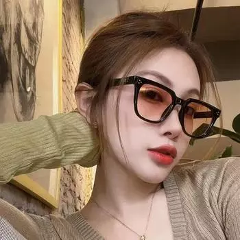 Квадратные очки в стиле ретро, простая оправа для очков с анти-синим светом, анти-излучением