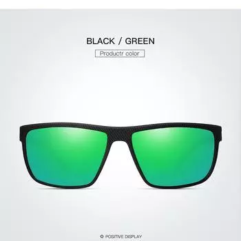 Квадратные поляризованные солнцезащитные очки для мужчин и женщин, очки для вождения, спорт на открытом воздухе, езда на велосипеде, солнцезащитные очки для рыбалки, 437 модных очков