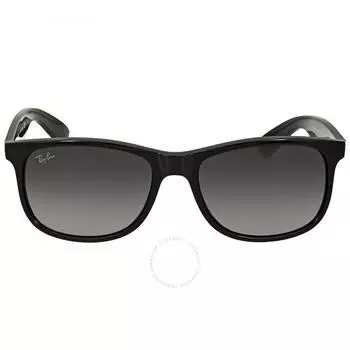 Квадратные солнцезащитные очки унисекс Ray Ban Andy Grey с градиентом RB4202 601 8G 55