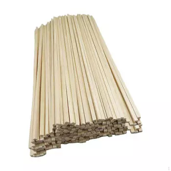 Квадратные стержни-шканты для строительства моделей и домашнего декора 250mmx4mmx4mm