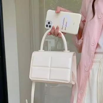 Квадратные сумки для шоколада, весенние и летние сумки, женские нишевые маленькие сумки, коробки, подвешенные по диагонали 20*14*7cm