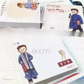 Квадратные супер толстые стикеры Age of Awakening с N-кратным количеством стикеров Come on readers/10pcs