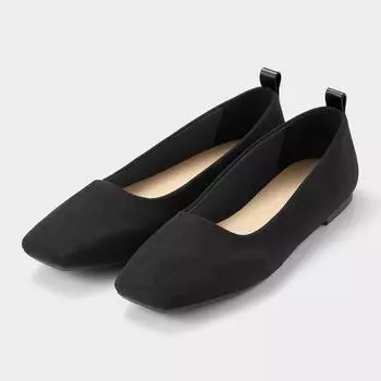Квадратные туфли на плоской подошве GU by Uniqlo