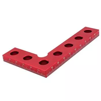 Квадратные угловые зажимы с углом 90 градусов, 4-дюймовые алюминиевые сплавы, деревообработка, плотник, линейка прямых углов