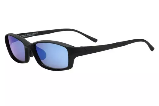 Квадратные зеркальные солнцезащитные очки УФ УФ-защита или стильный [Zoff] (черный (штейн)) Противоскользящие, легкие, защитные, спортивные, бейсбольные, футбольные,