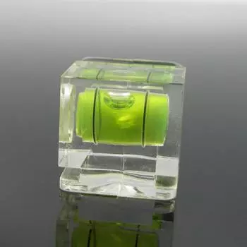 Квадратный акриловый мини-уровень пузырьковый уровень для камеры Nikon Samsung Canon 1 шт.