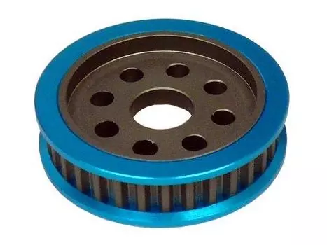 Квадратный алюминиевый задний шкив 32T для Tamiya TA05 Dorikon SP (синий) и СТА-332