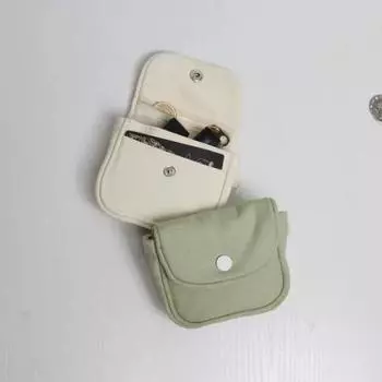 Квадратный бежевый, зеленый, холщовый карман, сумка для монет, сумка для денег, портативная хлопковая сумка, сумка для удостоверения личности автобуса, сумка для банковских карт, сумка-органайзер для губной помады, сумки армия зеленый