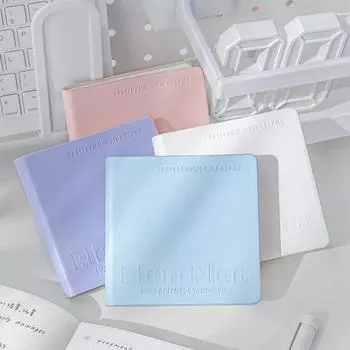 Квадратный блокнот и журнал, мини-блокнот, ежедневник, планировщик, сетка/чистая бумага для письма для школьных канцелярских принадлежностей