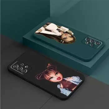 Квадратный чехол для телефона с изображением куклы Братцс для Samsung Galaxy A03s A71 A11 A31 A01 A21s A51 A02 A70 A50 A10, силиконовый чехол с жидким бампером Samsung A01