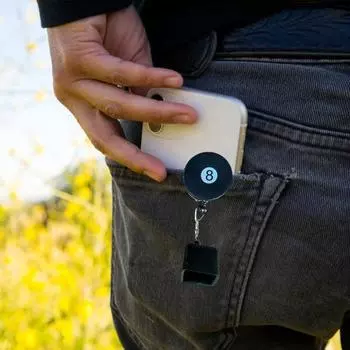 Квадратный держатель для мела с зажимом для бильярда, портативный черный карманный держатель для мела для снукера, аксессуары для бильярда, подарок на день рождения для энтузиастов чёрный