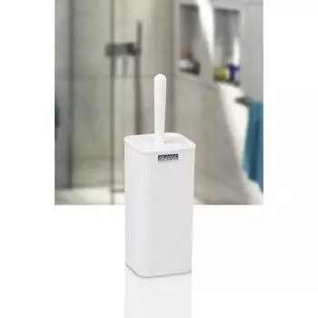 Квадратный держатель для унитаза Mina в белую полоску