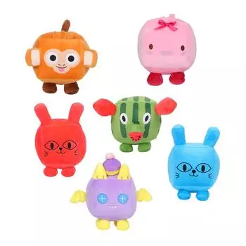 Квадратный кот, плюшевая игрушка, Рождественский подарок, милая обезьянка, арбузная свинья, подарок для сопровождения подушки для сна, игрушка, украшение дивана