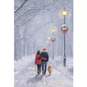 Квадратный/круглый алмаз 5D DIY Алмазная картина Любители Рождества 3D вышивка крестиком Алмазная мозаика украшение Full Round 20X30CM