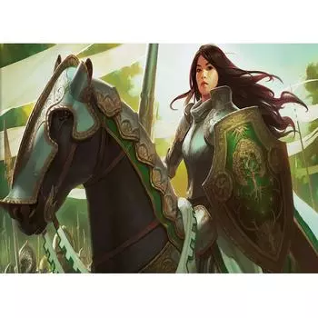 Квадратный/круглый бриллиант 5D Алмазный рыцарь вышитый крестиком Алмазная мозаика картина украшение подарок Full Square (20X30CM)