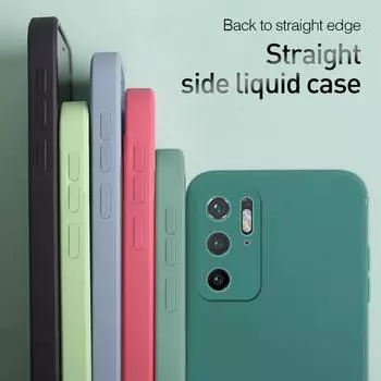 Квадратный матовый чехол из жидкого силикона для Redmi 6A 8A 9C 9A 9T Note 10 9 S 8 T 7 6 5 Pro Xiaomi Mi 11 Lite 10T Mi9 Mi11 Poco M3 X3 NFC, мягкий чехол для телефона Xiaomi Mi 9 белый