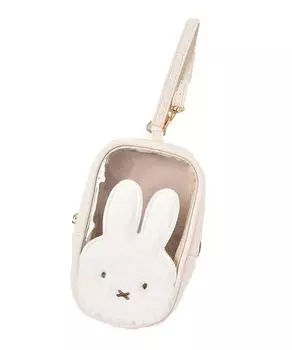 Квадратный мешочек с аппликацией Miffy Boa и ручкой, сумка для шитья (слоновая кость) слоновая кость