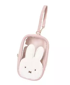 Квадратный мешочек с аппликацией Miffy Boa и ручкой, сумка для шитья (розовый) розовый