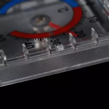 Квадратный настенный садовый домашний градуированный диск для измерения горячей температуры термометр