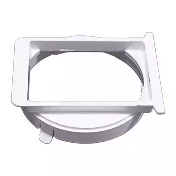 Квадратный переходник для выхлопного шланга кондиционера Переходник-удлинитель для выхлопной трубы кондиционера для шланговых соединений