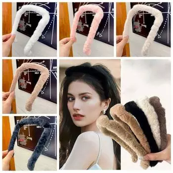 Квадратный плюшевый обруч для волос, невидимый обруч для волос, солнцезащитные очки, повязка для волос, повязка на голову для мытья лица