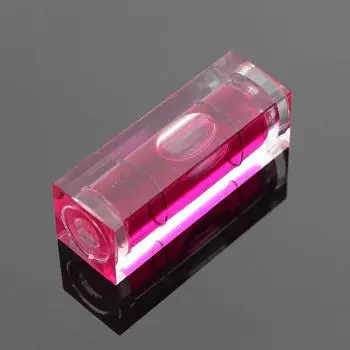 Квадратный пузырьковый уровень мини-уровень размер 10*10*29 мм