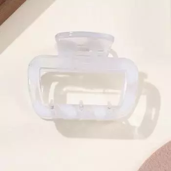 Квадратный янтарный зажим для захвата Темпераментный леопардовый принт Маленький зажим для акулы Высокая стоимость Квадратный зажим Ретро Маленький зажим для захвата Зажим для волос