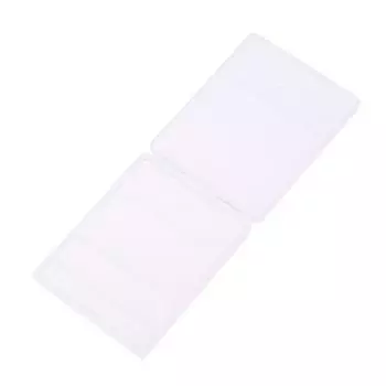 Квадратный ящик для хранения сверл для дизайна ногтей, 6 отверстий, прозрачный держатель шлифовальной головки, дисплей, органайзер для сверл, пылезащитный ящик one size