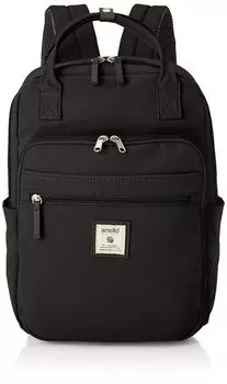 Квадратный рюкзак A4 для хранения ПК 10 карманов CINNAMON GTM0331 черный [Anello Grande]