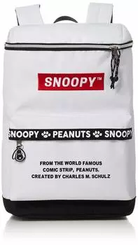 Квадратный рюкзак Daypack Белый [Snoopy] SPR-800b (СПР-808)