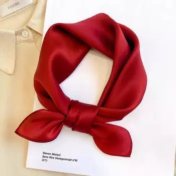Квадратный шелковый шарф шелковицы, шелковый шарф шелковицы для волос, большой шелковый шарф шелковицы 53x53cm