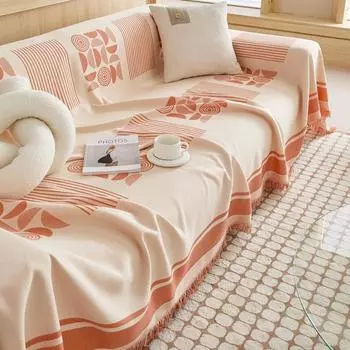 Квадратный тканевый чехол для дивана «все включено», универсальный пылезащитный всесезонный пододеяльник 180x130cm