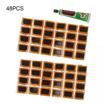 Квадратный велосипедный инструмент для ремонта велосипеда, резиновая шина, трубка, патч с клеем