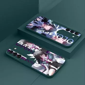 Квадратный жидкий чехол для Samsung Galaxy Note 20 Ultra Note 10 Plus 8 9 S20 S22 S23 Ultra S21 Luxury Genshin Impac Peoples Samsung Note 8