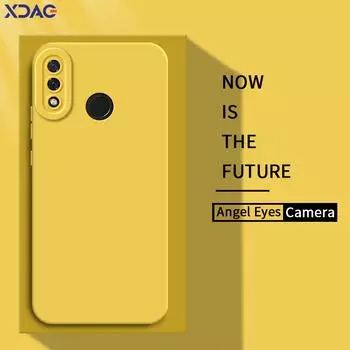 Квадратный жидкий силиконовый чехол Angel Eyes для Huawei Nova 3 3i, мягкая задняя крышка для мобильного телефона Nova3 I, 360, защитный противоударный чехол Huawei Nova 3