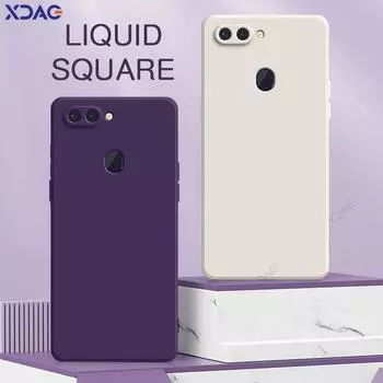 Квадратный жидкий силиконовый чехол для камеры OPPO R15 R15X R17 RX17 Pro Neo, защитный противоударный чехол на 360 градусов, мягкая задняя крышка, защитная сумка OPPO R15