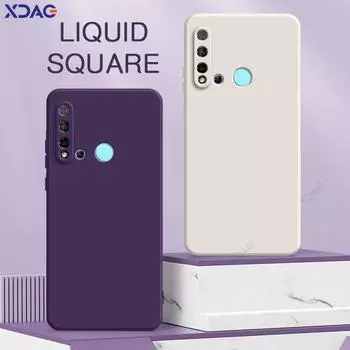 Квадратный жидкий силиконовый чехол для телефона Huawei Nova 3 3i 3e 4 4e 5 5e 5T 5i Pro 5z защитная камера 360 противоударный чехол-сумка Nova 3