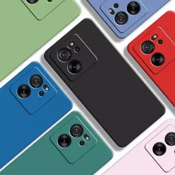 Квадратный жидкий силиконовый чехол для задней панели Xiaomi 13 13T Pro Lite Ultra Camera Protection Мягкий водонепроницаемый чехол для телефона Xiaomi13T 13TPro Xiaomi 13T