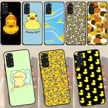 Kwaii желтая утка для Redmi Note 12 Pro Plus Чехол для Redmi Note 10 8 9 11 Pro 12S 11S 10S 9S 9C 10C 12C Чехол Redmi Note 10S