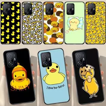 Kwaii желтый утенок для POCO X5 X3 F5 Pro X4 F4 GT M5s C40 F3 чехол для Xiaomi 13 Lite 12 11T 12T Pro 12X чехол POCO X4 Pro 5G