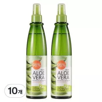 Kwailnara Aloe Vera Moisture Real Успокаивающий гель-спрей, 310мл, 10 шт.