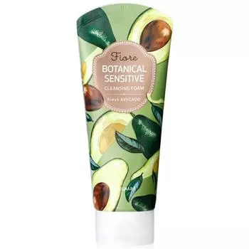 KWAILNARA Fiore Botanical Sensitive Очищающая пенка Авокадо, хлопок для малышей 120 г (2 типа) Avocado X 1 PCS