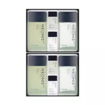 Kwailnara Neonis Biome 2-piece set Emulsion lotion/skin toner aftershave for men (2 pieces)