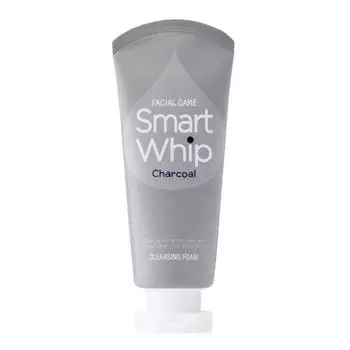KWAILNARA Smart Whip Очищающая пенка с углем, гиалуроновой кислотой и каламином 225 мл Charcoal X 1 PCS